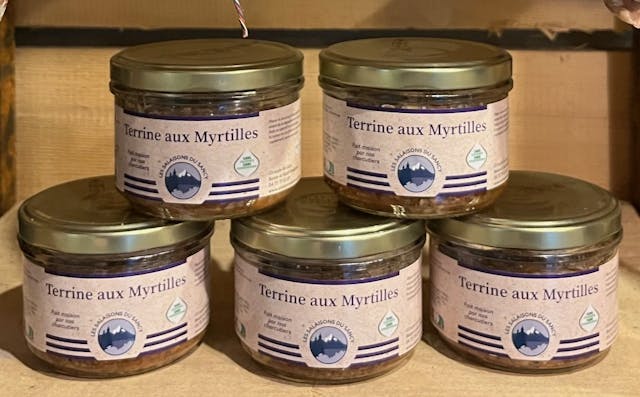 Terrine aux Myrtilles