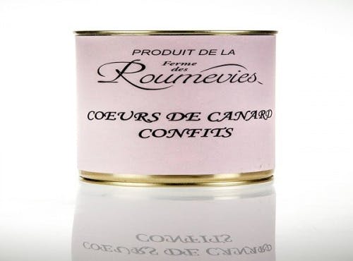 12 coeurs de canard confits 390g