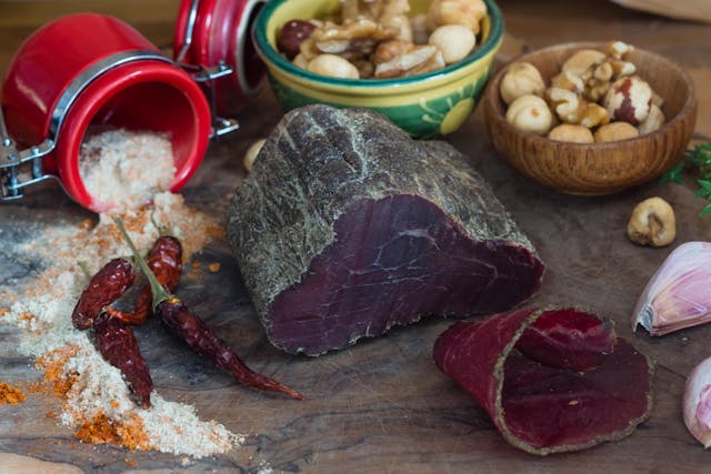 Boeuf d'Ariège séché aux herbes