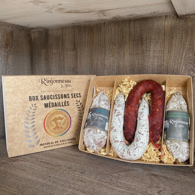 Box Saucissons secs Médaillés