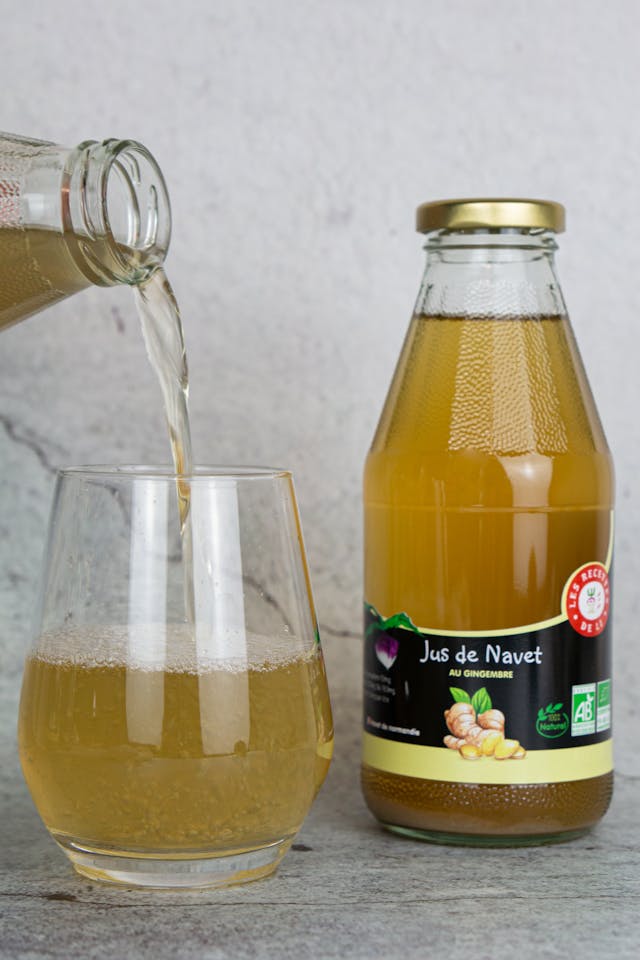 Jus de navet au gingembre