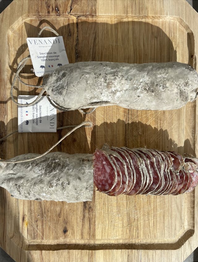 Panier de saucissons de sanglier 3 + 1 offert