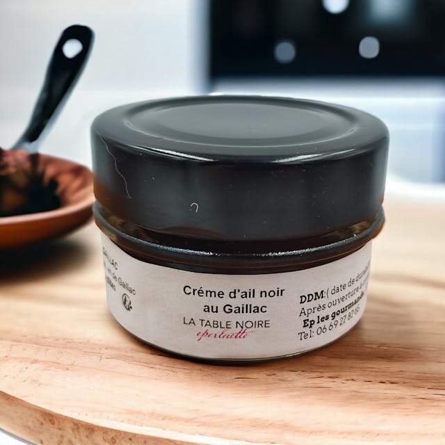 Crème d'ail noir au Gaillac