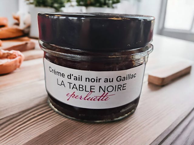 Crème d'ail noir au Gaillac