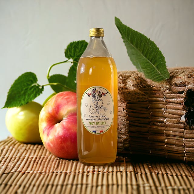 Boisson pomme coing verveine 1 litre