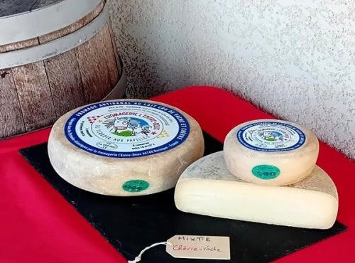 250 g de tome mixte chèvre / vache au lait cru