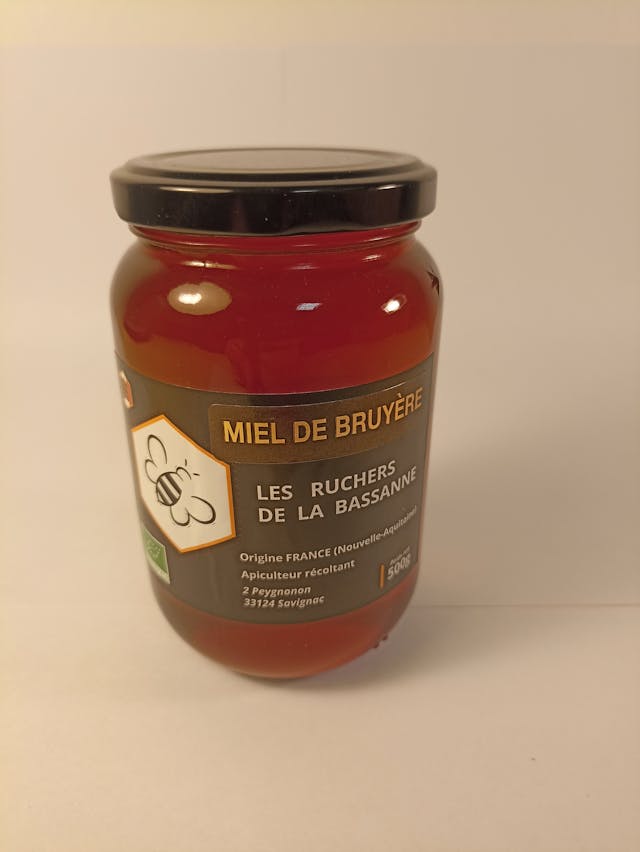 Miel de Bruyère BIO 500g