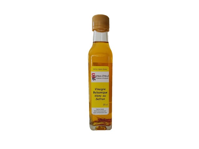 Vinaigre balsamique blanc au safran