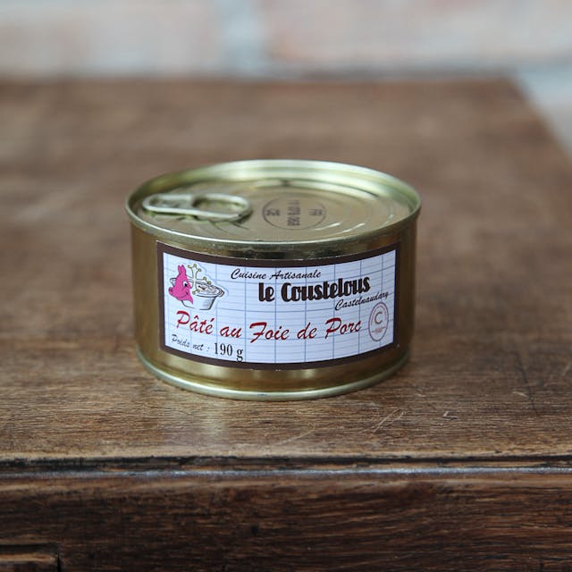 Pâté au foie de porc - 190g