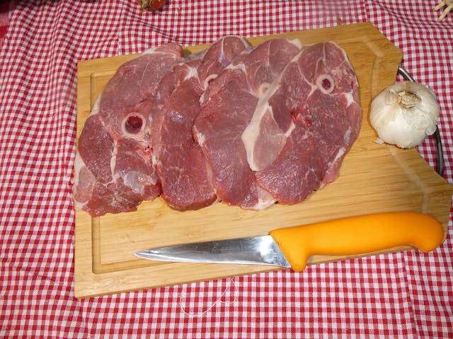 Tranche de gigot d'agneau