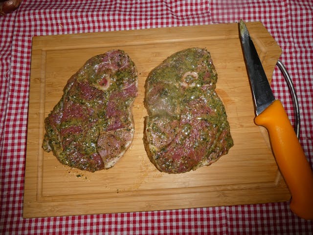 Tranche de gigot marinée Ail et Fines Herbes