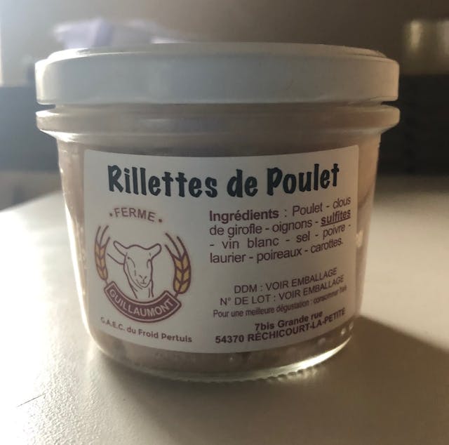 Rillettes de Poulet